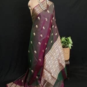 Banarasi Kadua Katan Silk Saree – (BANA1068)