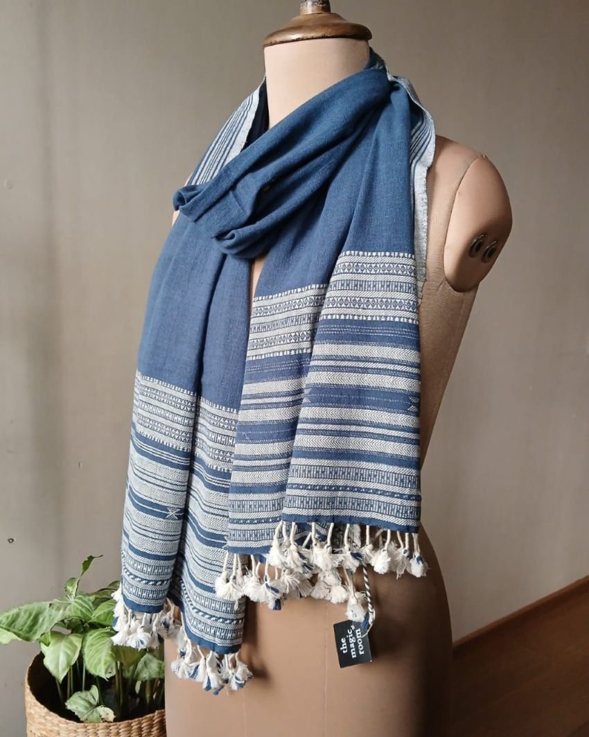 Bhujodi Kala Cotton Stole – (BHST1118)