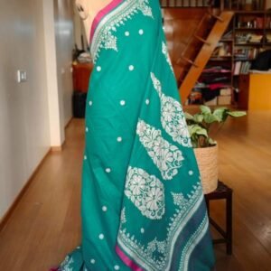 Kantha Hand Embroidery on Begumpuri Cotton  – (KNCS1061)