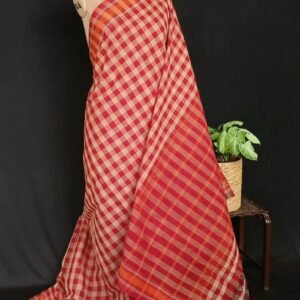 Classic Handwoven 40-count Kandangi from Chettinad - (CHKS0019)