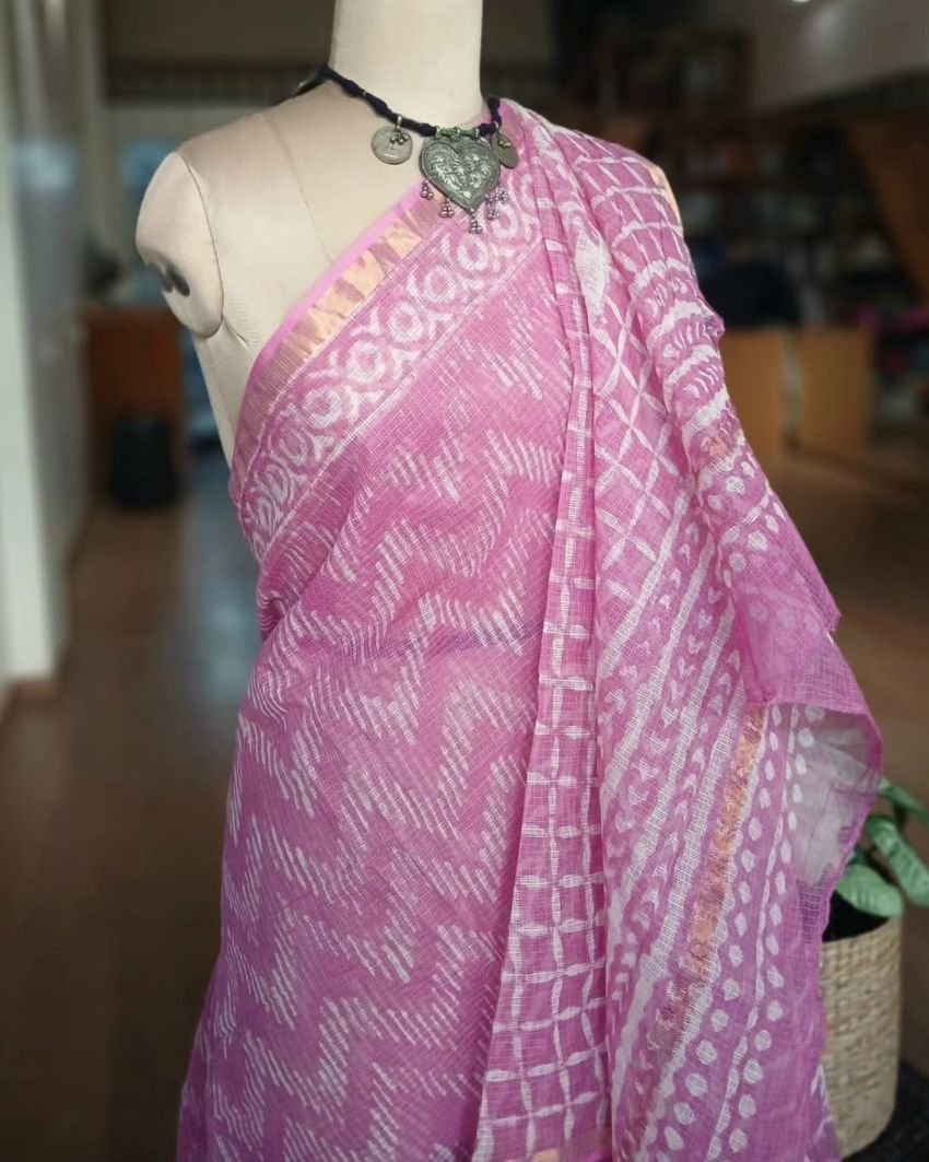 Kota Doria Cotton Saree – (KDCS1036) - Image 2