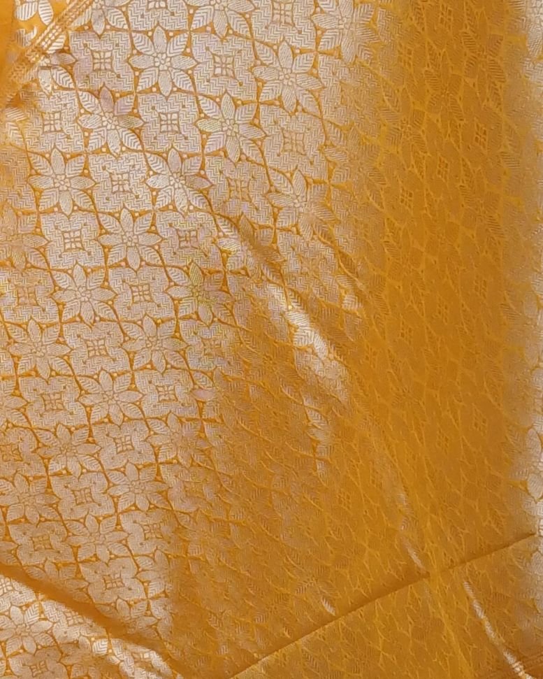 Banarasi No Zari Katan Silk Saree – (NZSS0012) - Image 4