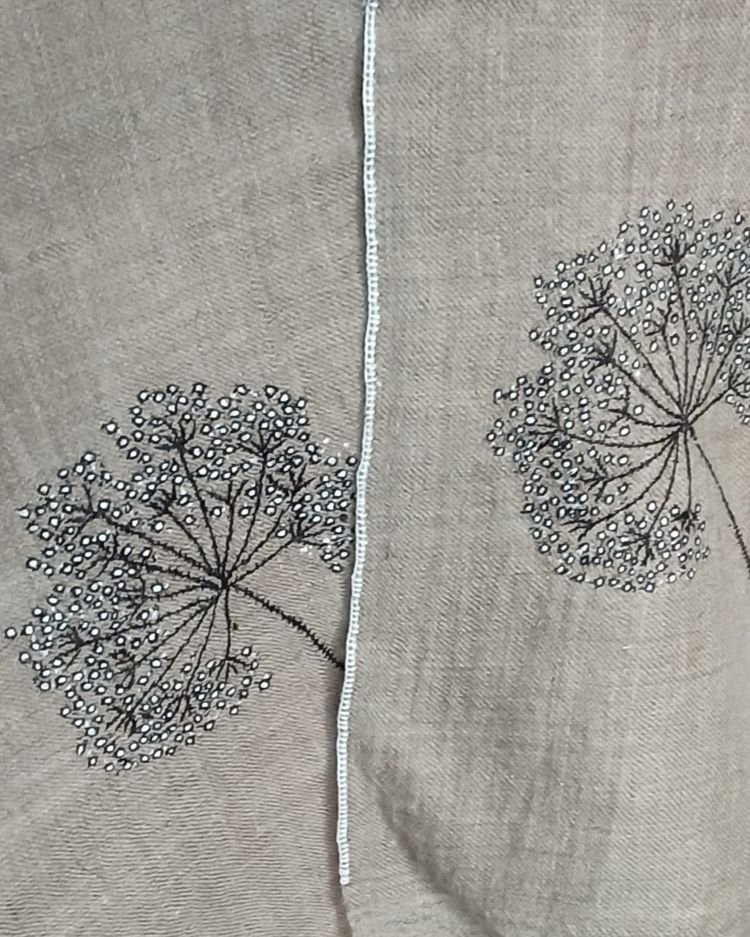 Pashmina Stole from Kashmir - (PSFK0003) - Image 4