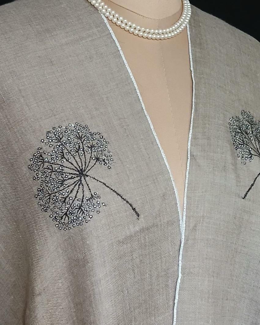 Pashmina Stole from Kashmir - (PSFK0003) - Image 5