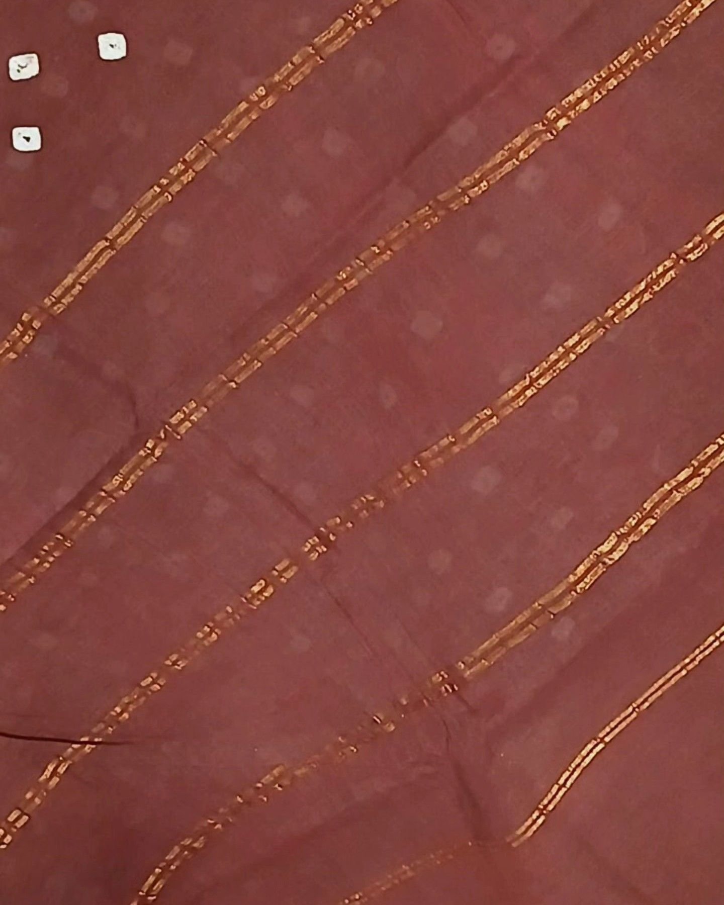 Hand-knotted Madurai Sungudi Cotton Saree- (HKSS0014) - Image 4