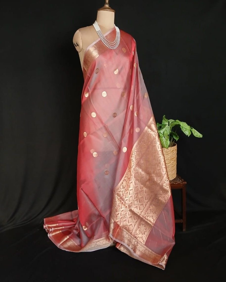 Sophisticated Tissue Zari Banarasi - (STZB0004) - Image 2