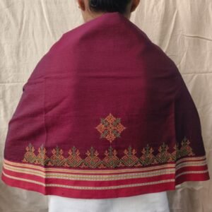 Kasuti Hand-Embroidery Blouse Piece – (KHBP0056)