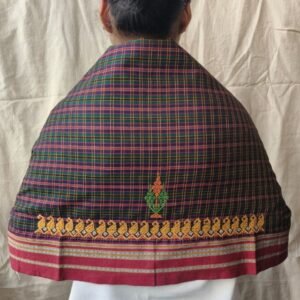 Kasuti Hand-Embroidery Blouse Piece – (KHBP0060)