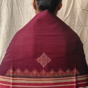 Kasuti Hand-Embroidery Blouse Piece – (KHBP0062)