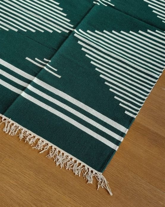 Handwoven Dhurrie from Warangal (5 x 3 ft) – (HDFW1003)