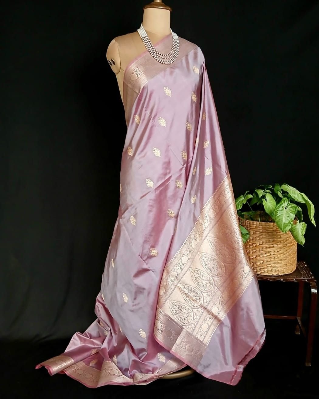 Banarasi Kadua Katan Silk Saree – (BANA1075)