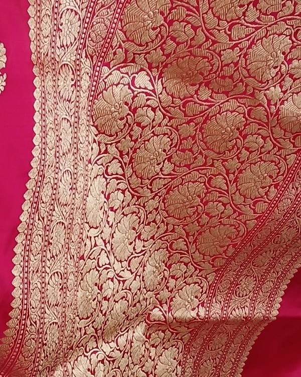 Banarasi Kadua Katan Silk Saree – (BANA1071) - Image 9