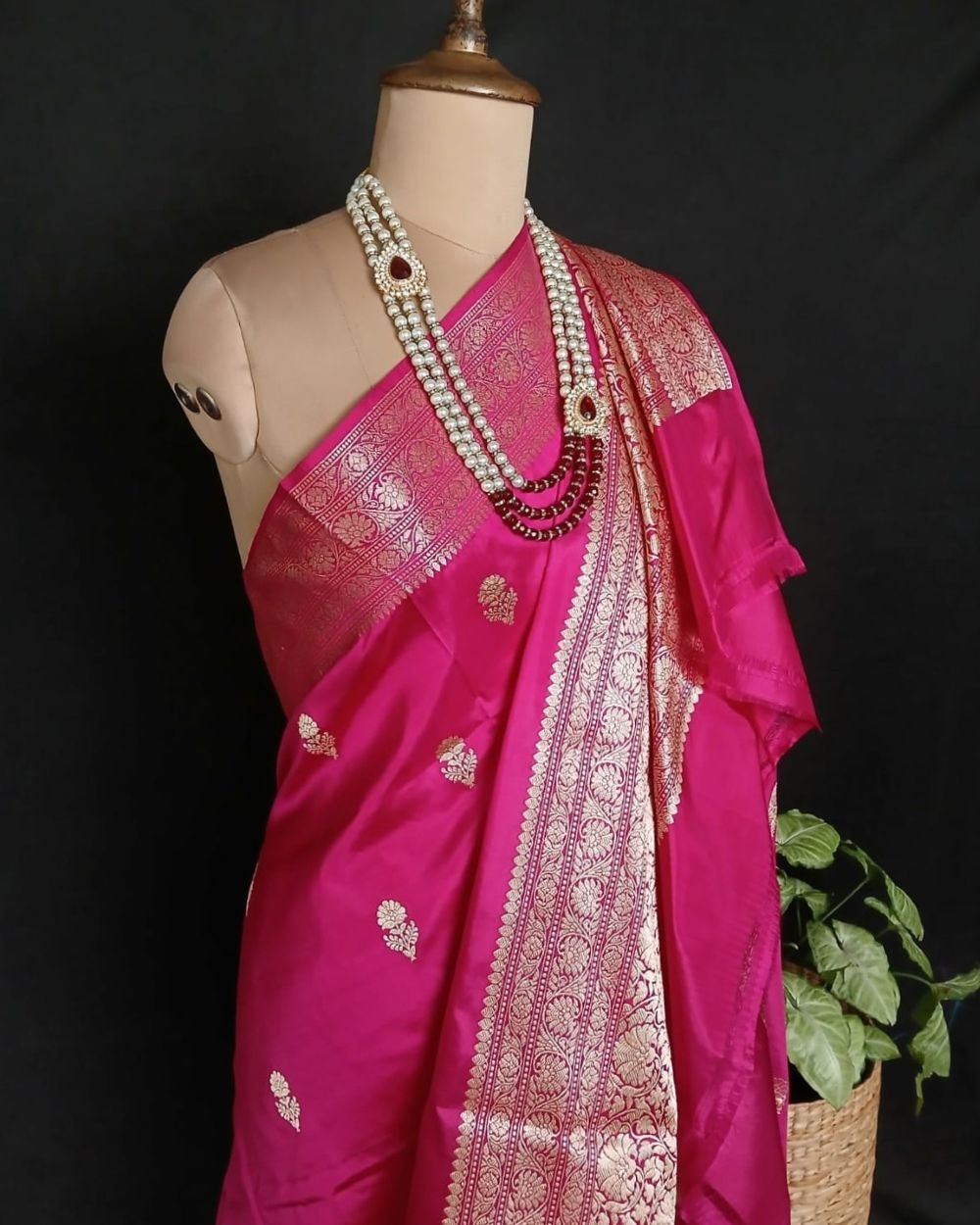Banarasi Kadua Katan Silk Saree – (BANA1071) - Image 5