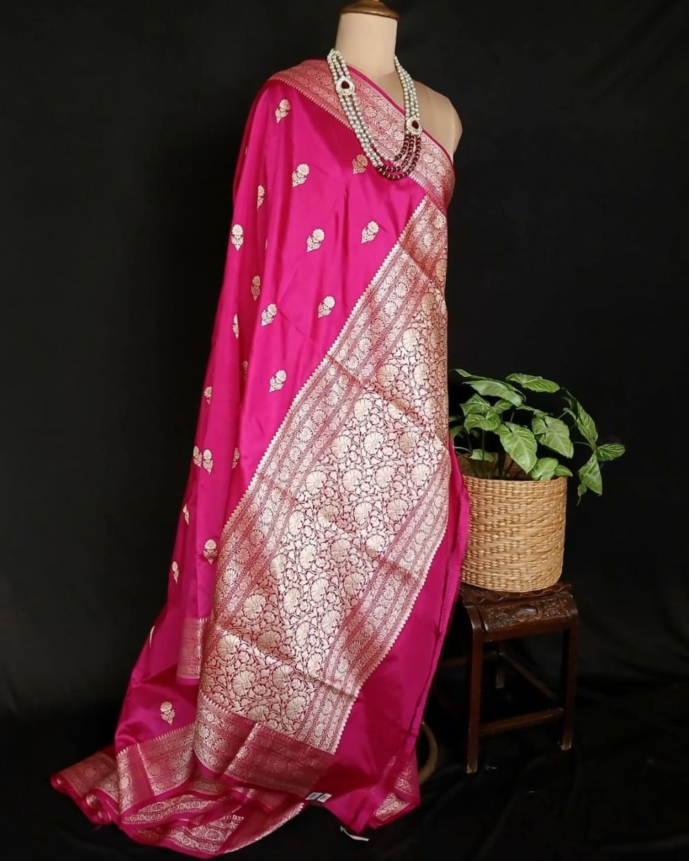 Banarasi Kadua Katan Silk Saree – (BANA1071) - Image 7