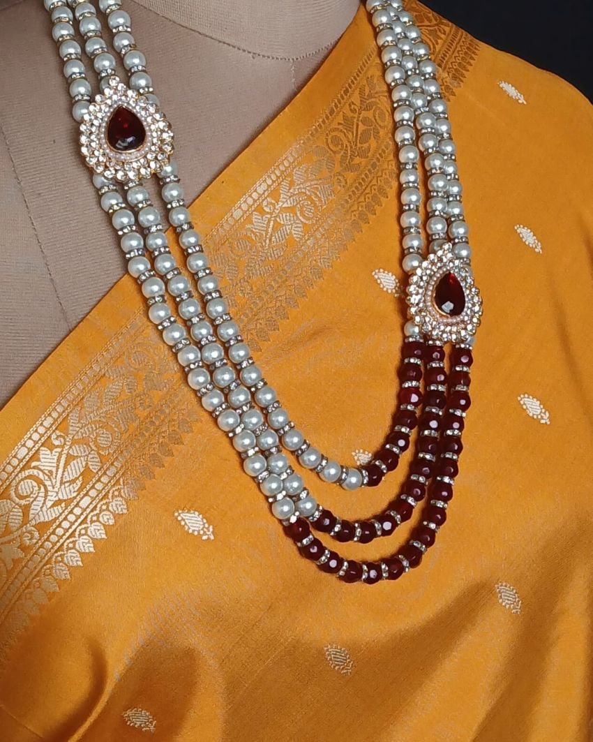 Banarasi No Zari Katan Silk Saree – (NZSS0016) - Image 3