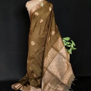 Silk-Cotton Handweave from Chettinad - (SCHC0001)