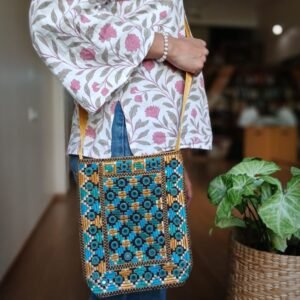 Katri Mashru Sling Bag - (KMSB0002)