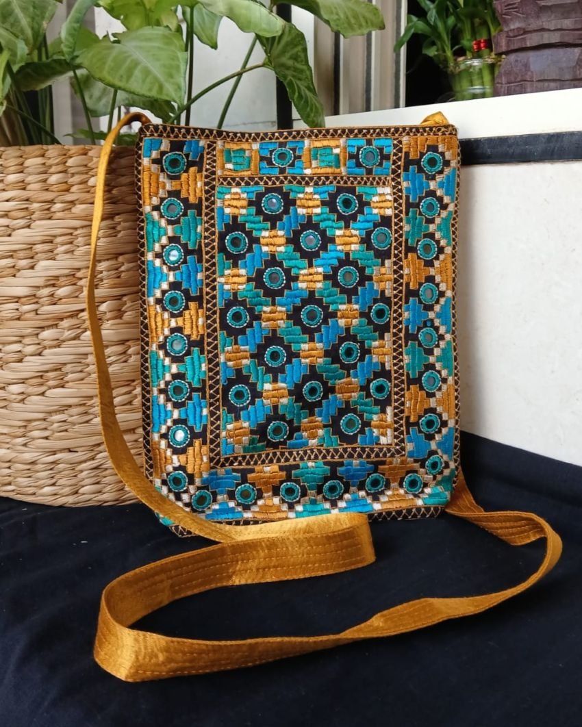 Katri Mashru Sling Bag - (KMSB0002) - Image 4