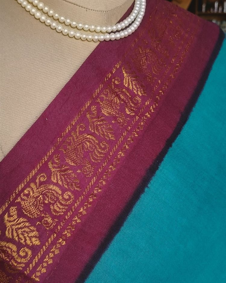 Madurai Kattuchayam Saree in Cotton - (MKSC0001) - Image 7