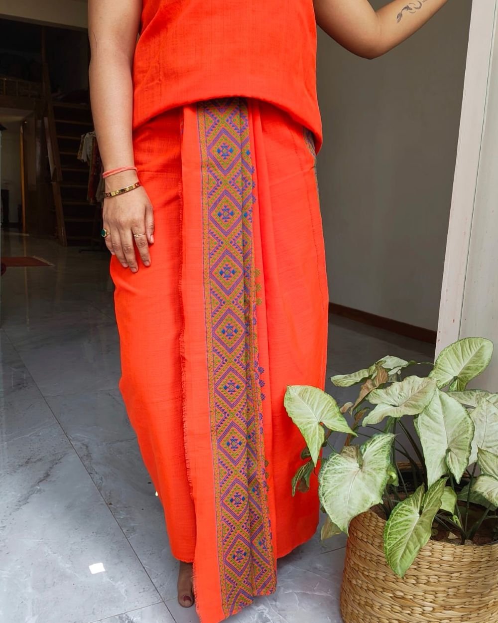 Mekhela Chadors in Cotton - (MCIN0002) - Image 4