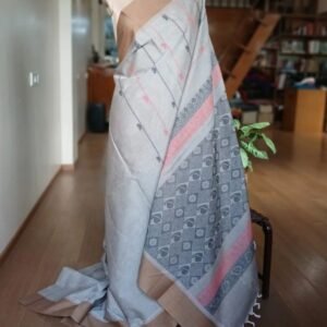 Office-Wear Cotton Handweave Saree - (OCHS0001)