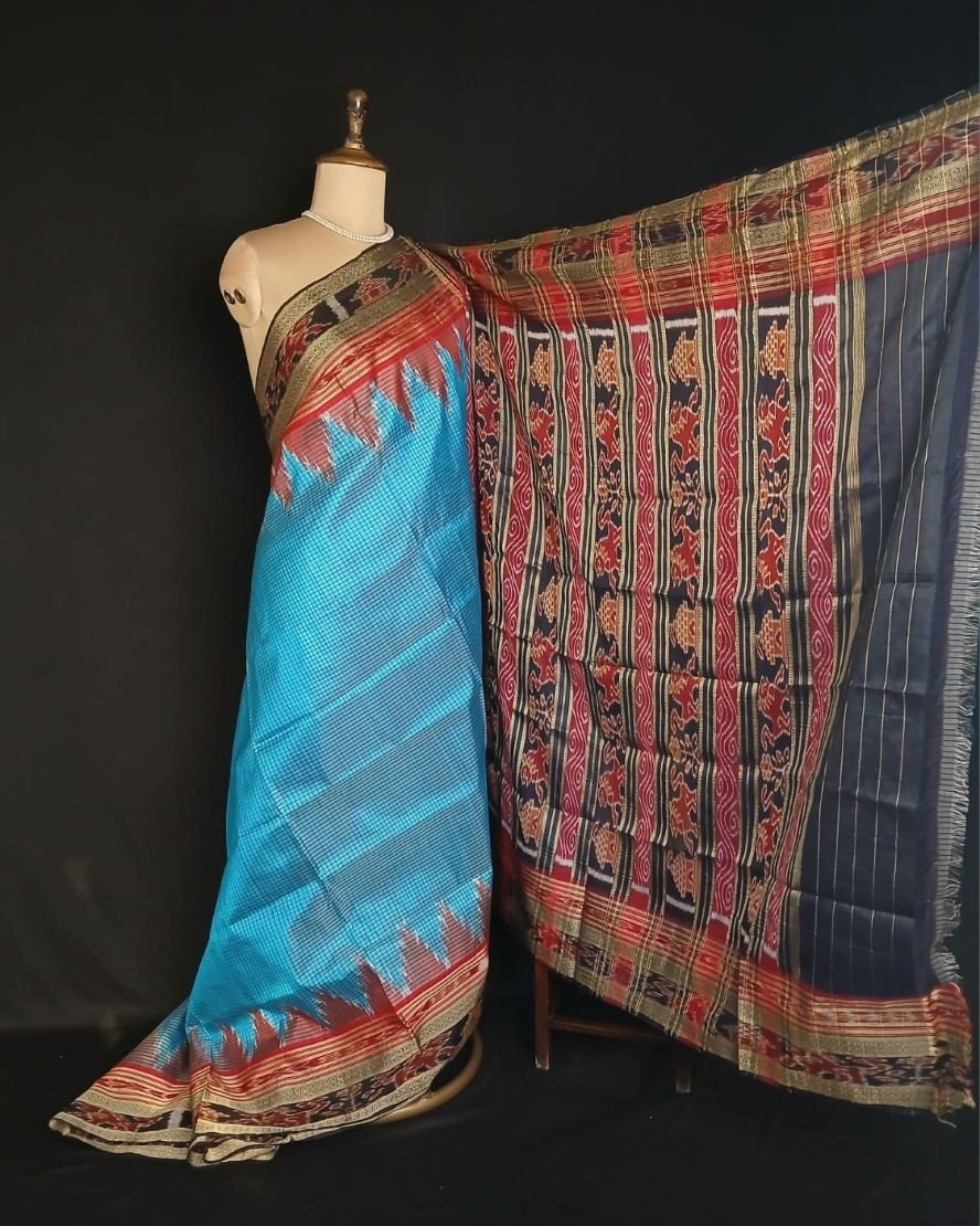 Sachipar Khandua Silk Saree from Nuapatna - (SKSS0001)