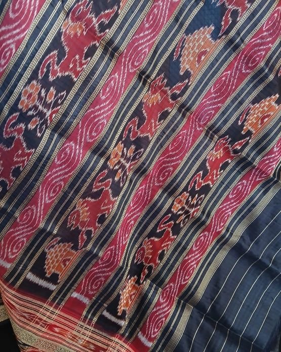 Sachipar Khandua Silk Saree from Nuapatna - (SKSS0001) - Image 10