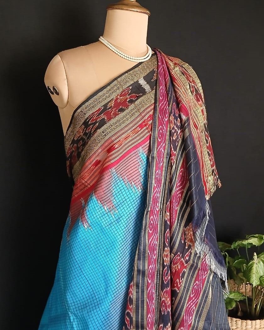 Sachipar Khandua Silk Saree from Nuapatna - (SKSS0001) - Image 6