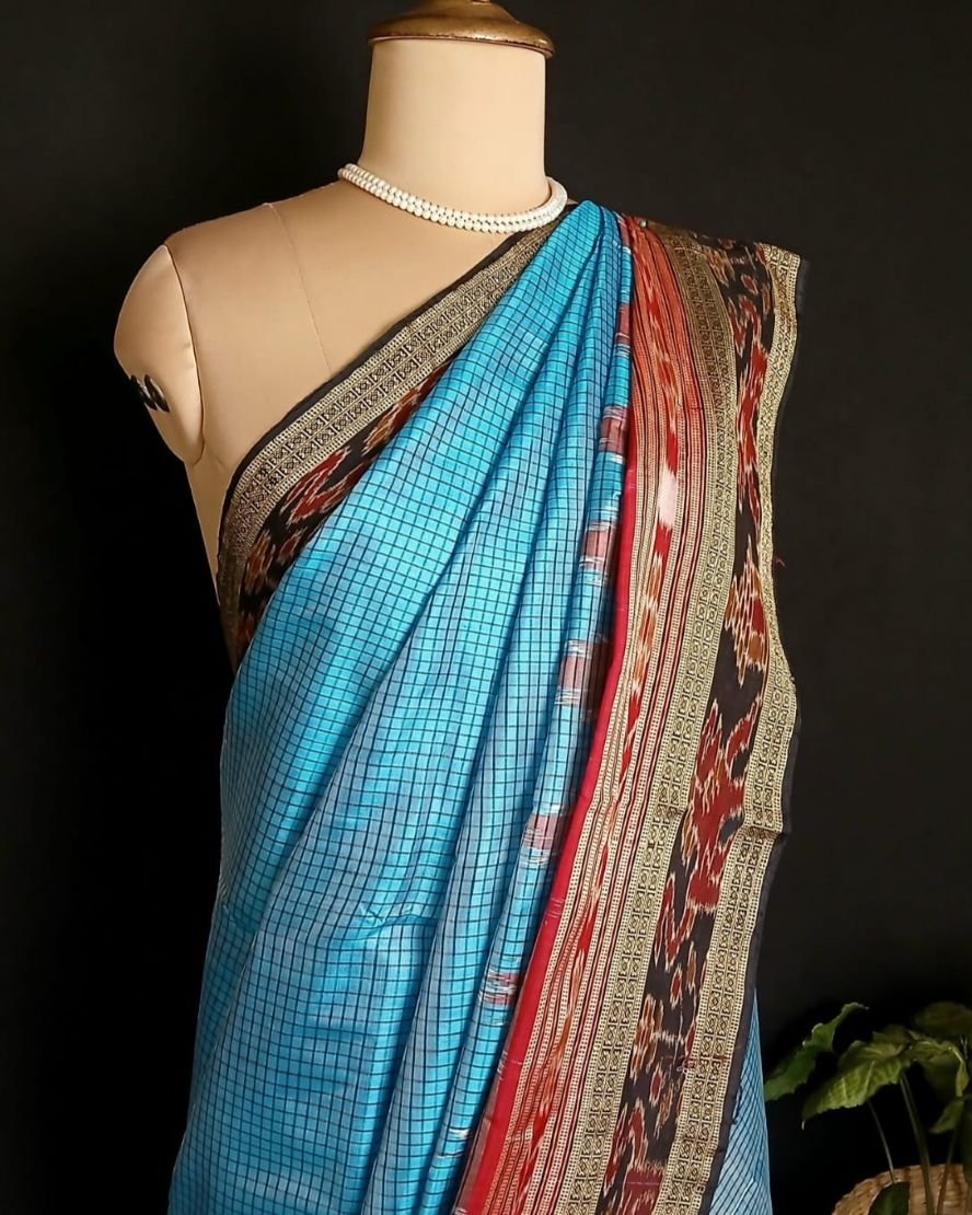 Sachipar Khandua Silk Saree from Nuapatna - (SKSS0001) - Image 4