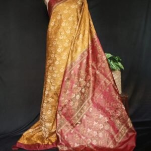 Banarasi Tehri Tanchoi Jamavar Silk Saree – (BTTJ0001)