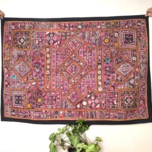 Embroidered Wall Hanging from Meghwals – (MWHK0004)