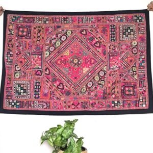 Embroidered Wall Hanging from Meghwals – (MWHK0005)