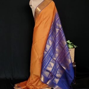Silk-Cotton Kanchi Handweave with Zari – (SCHZ0018)