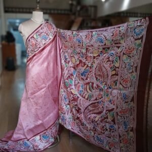 Batik Silk Saree from Serampore - (BATI0001)