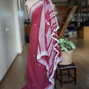 Bhujodi Saree handwoven in Kala Cotton – (BHUJ1020)