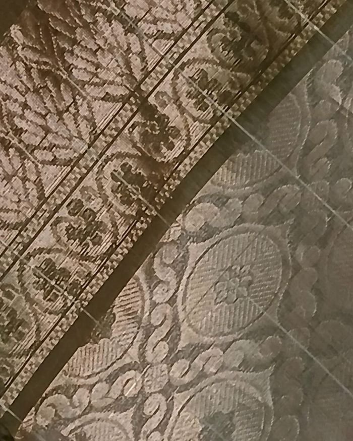 Silk-Cotton Handweave from Chettinad - (SCHC0001) - Image 8