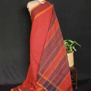 Classic Handwoven 40-count Kandangi from Chettinad - (CHKS0025)