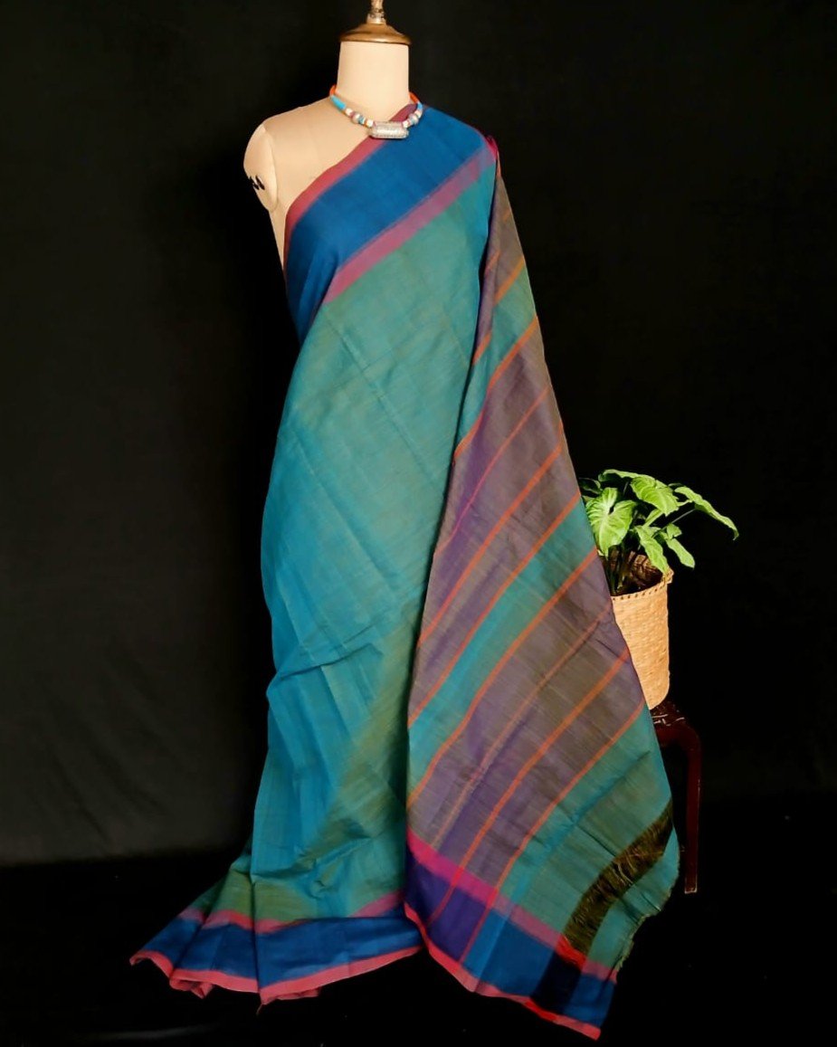 Classic Handwoven 40-count Kandangi from Chettinad – (CHKS0026)