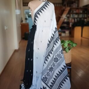 Cotton Kantha Saree from Santiniketan – (KNCS1065)