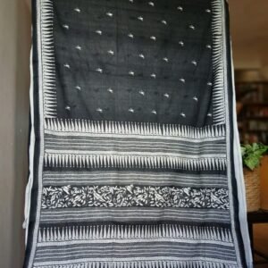 Cotton Kantha Saree from Santiniketan – (KNCS1066)