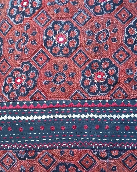 Ajrakh Tote Bag – (ATBG0022) - Image 2