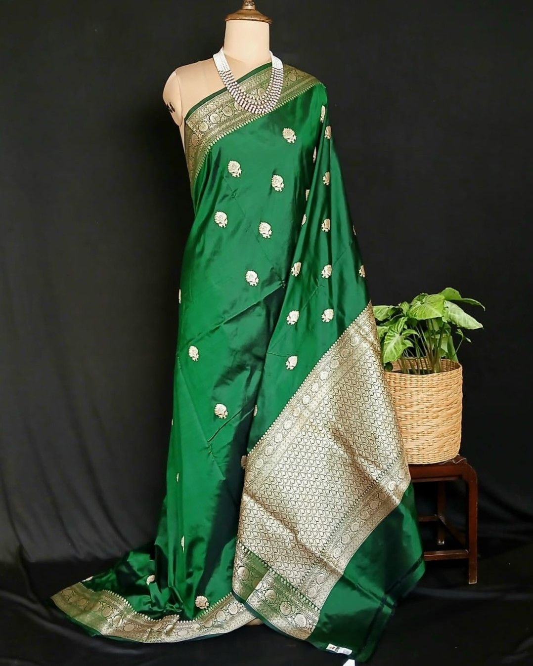 Banarasi Kadua Katan Silk Saree – (BANA1093)