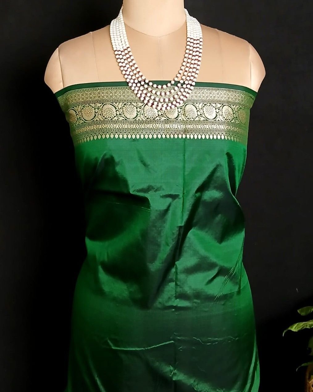 Banarasi Kadua Katan Silk Saree – (BANA1093) - Image 10