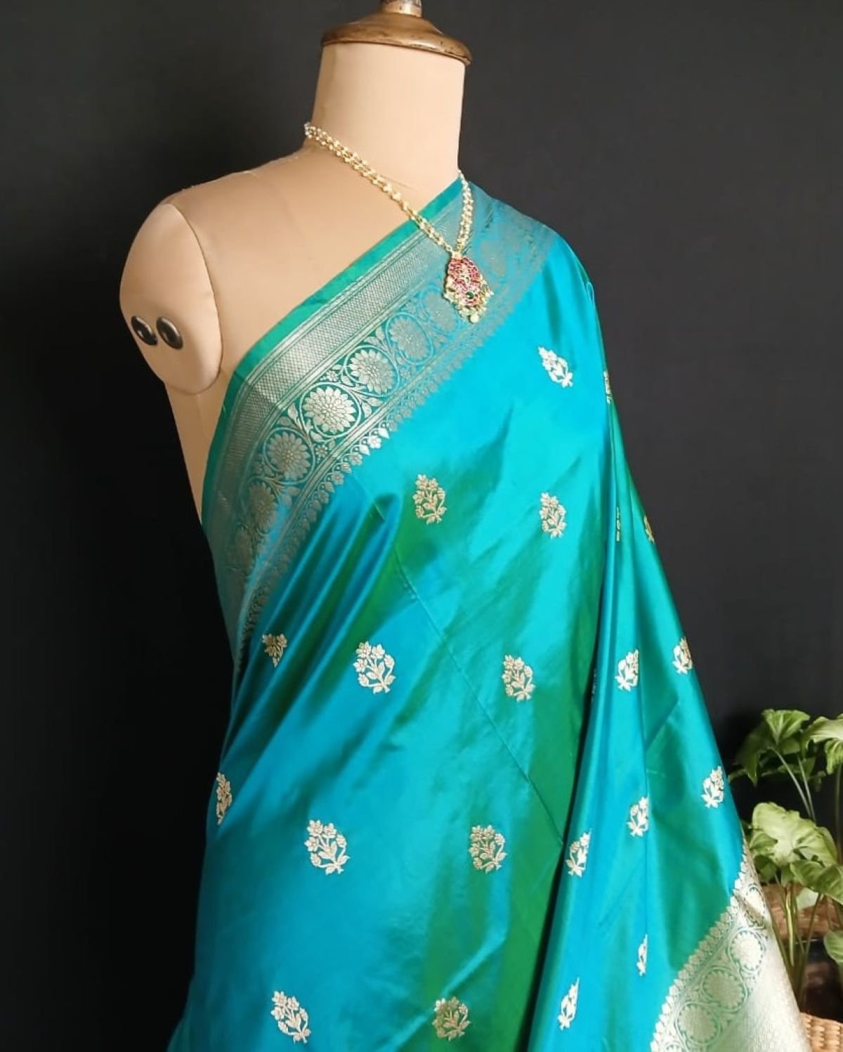 Banarasi Kadua Katan Silk Saree – (BANA1087) - Image 2