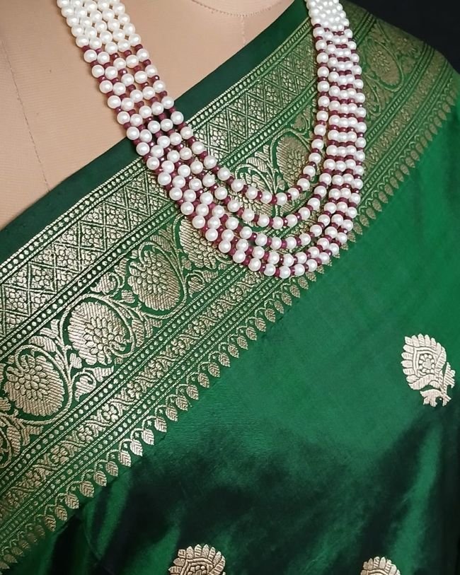 Banarasi Kadua Katan Silk Saree – (BANA1093) - Image 3