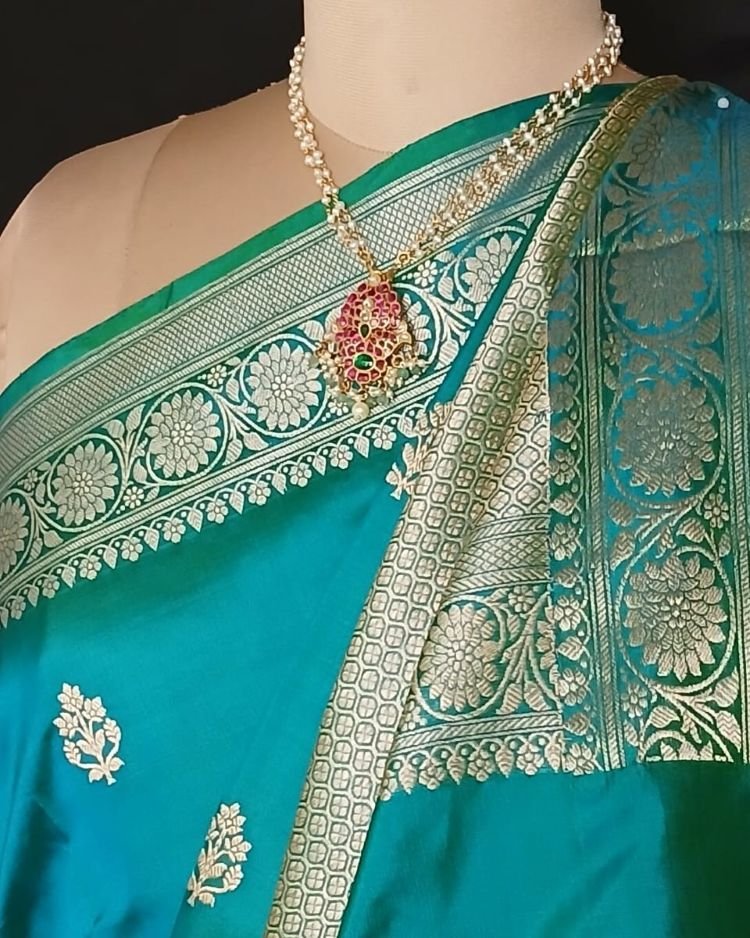 Banarasi Kadua Katan Silk Saree – (BANA1087) - Image 6