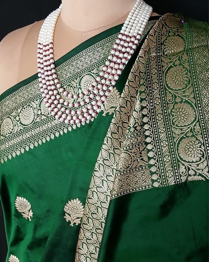 Banarasi Kadua Katan Silk Saree – (BANA1093) - Image 6