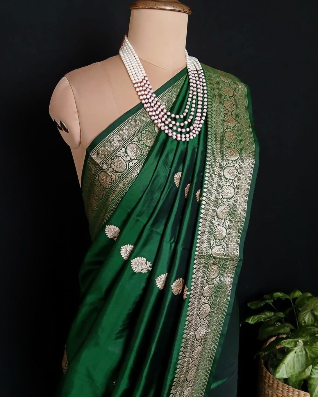 Banarasi Kadua Katan Silk Saree – (BANA1093) - Image 7