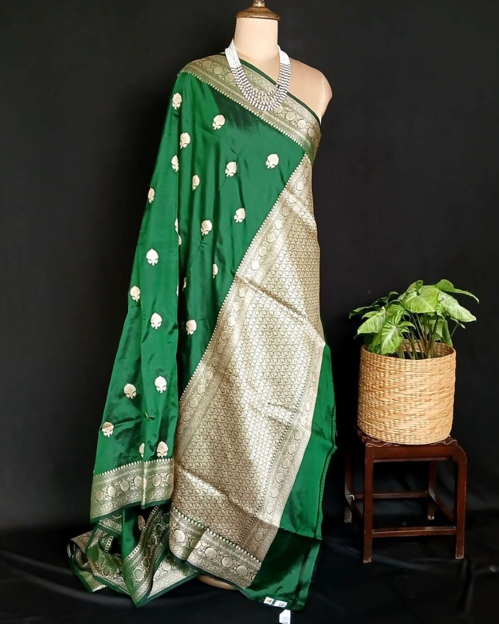 Banarasi Kadua Katan Silk Saree – (BANA1093) - Image 8