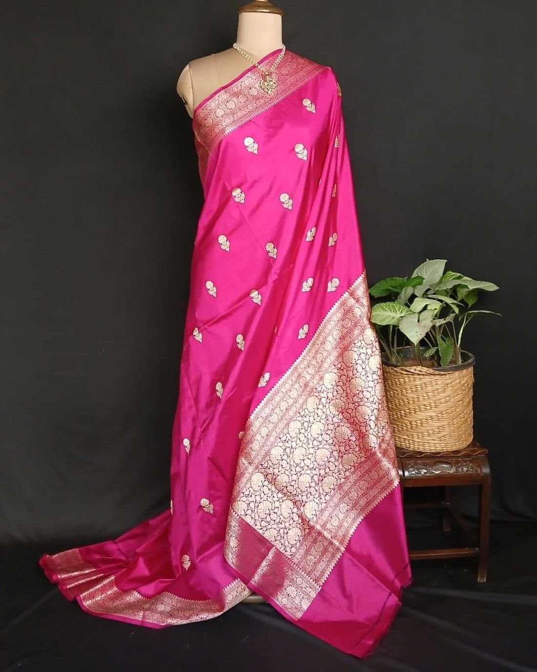 Banarasi Kadua Katan Silk Saree – (BANA1088)
